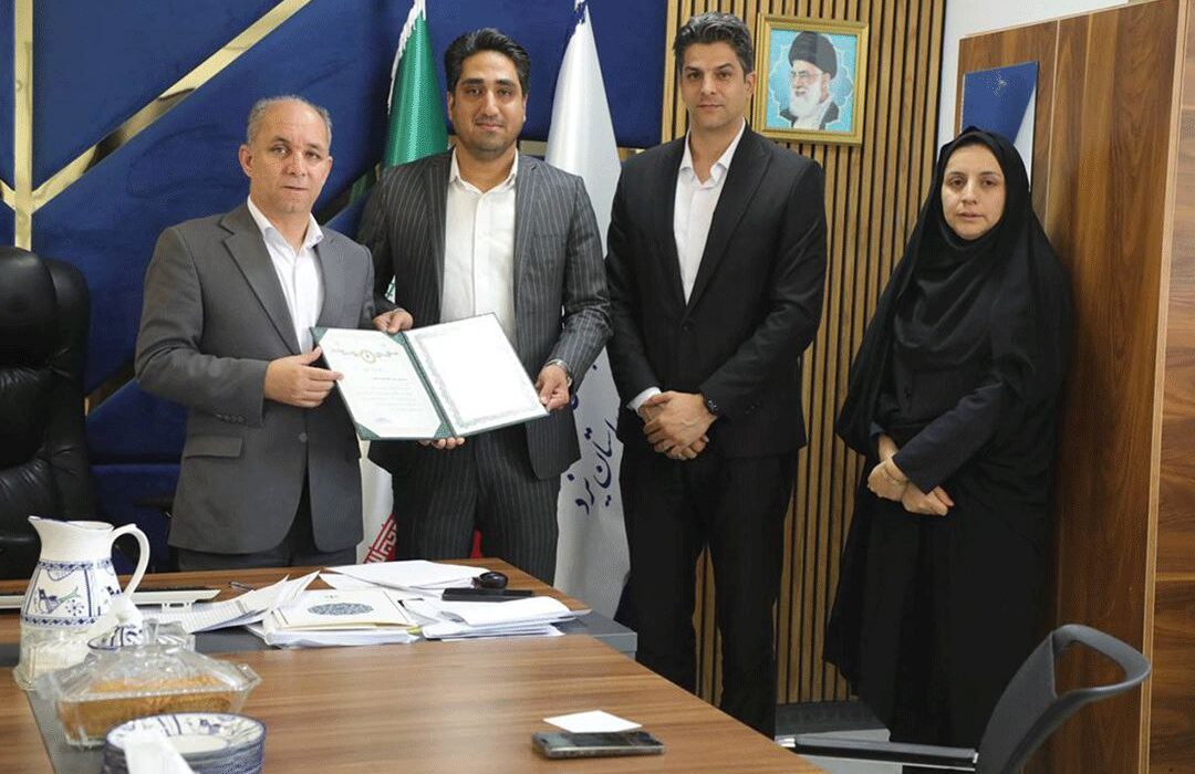 انتصاب دبیر هیئت والیبال استان یزد